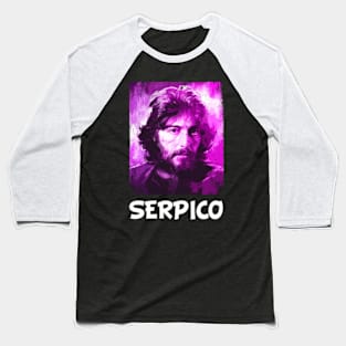 Detective Threads Serpicos Movie T-Shirts, Because Every Wardrobe Deserves a Touch of Crime Drama Baseball T-Shirt